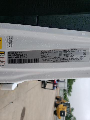 Photo 10 from auction – 2020 JEEP GLADIATOR with VIN 1C6HJTAG1LL213613