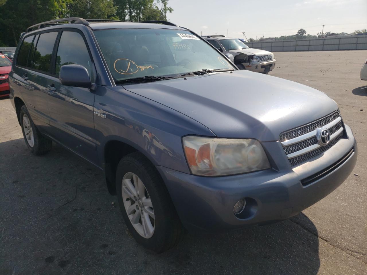 TOYOTA HIGHLANDER 2007 with VIN JTEEW21A770042520 - Photo from auction