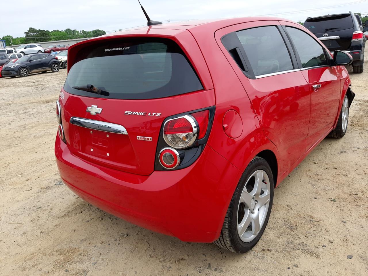 Photo 4 from auction – 2013 CHEVROLET SONIC LTZ with VIN 1G1JE6SB5D4171132
