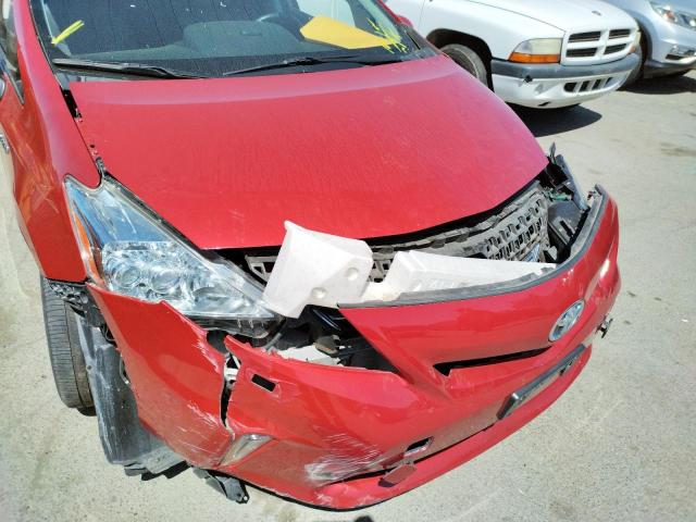 Photo 9 from auction – 2014 TOYOTA PRIUS V with VIN JTDZN3EU5E3352082