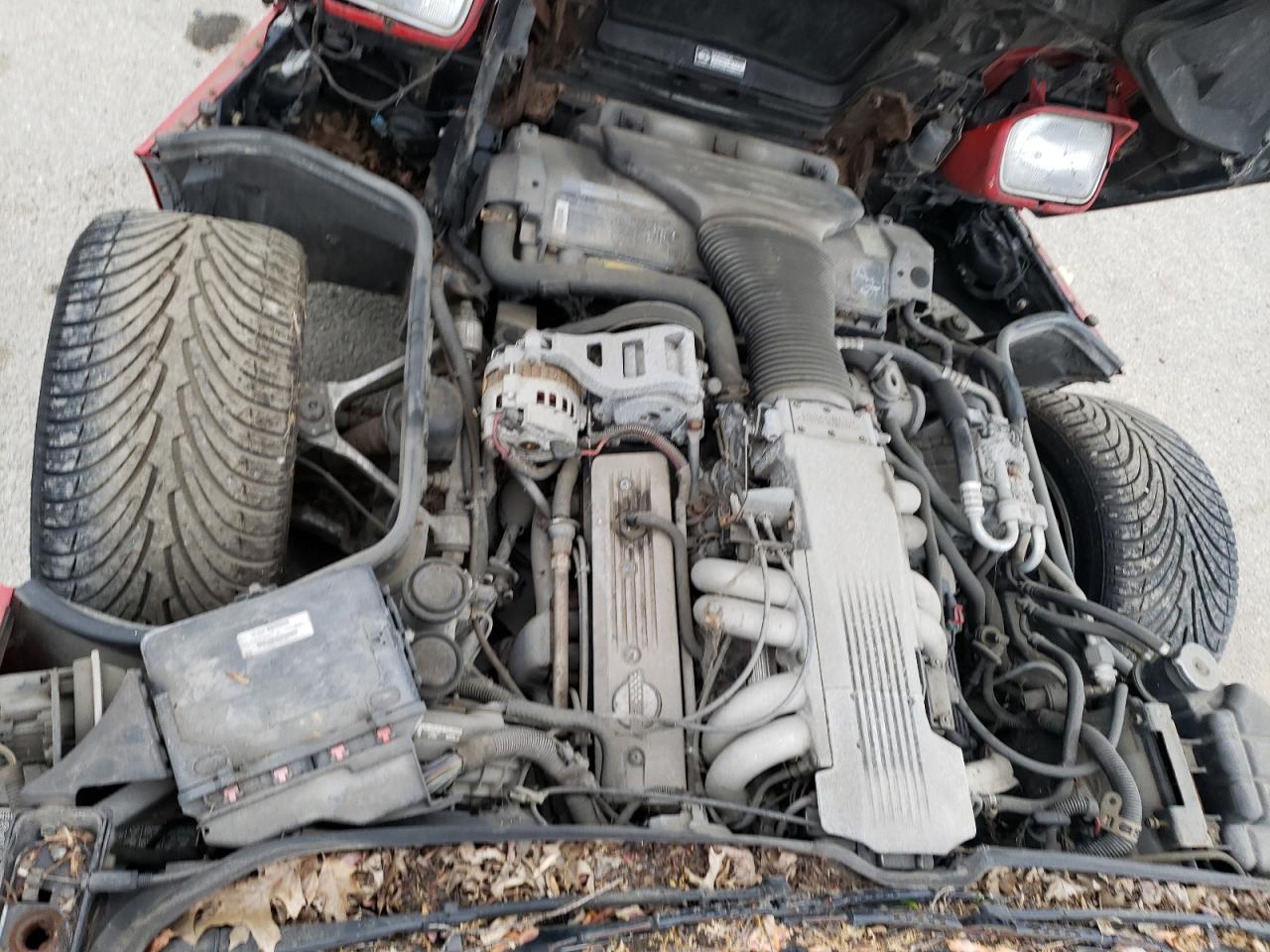 Photo 7 from auction – 1991 CHEVROLET CORVETTE with VIN 1G1YY2389M5117389
