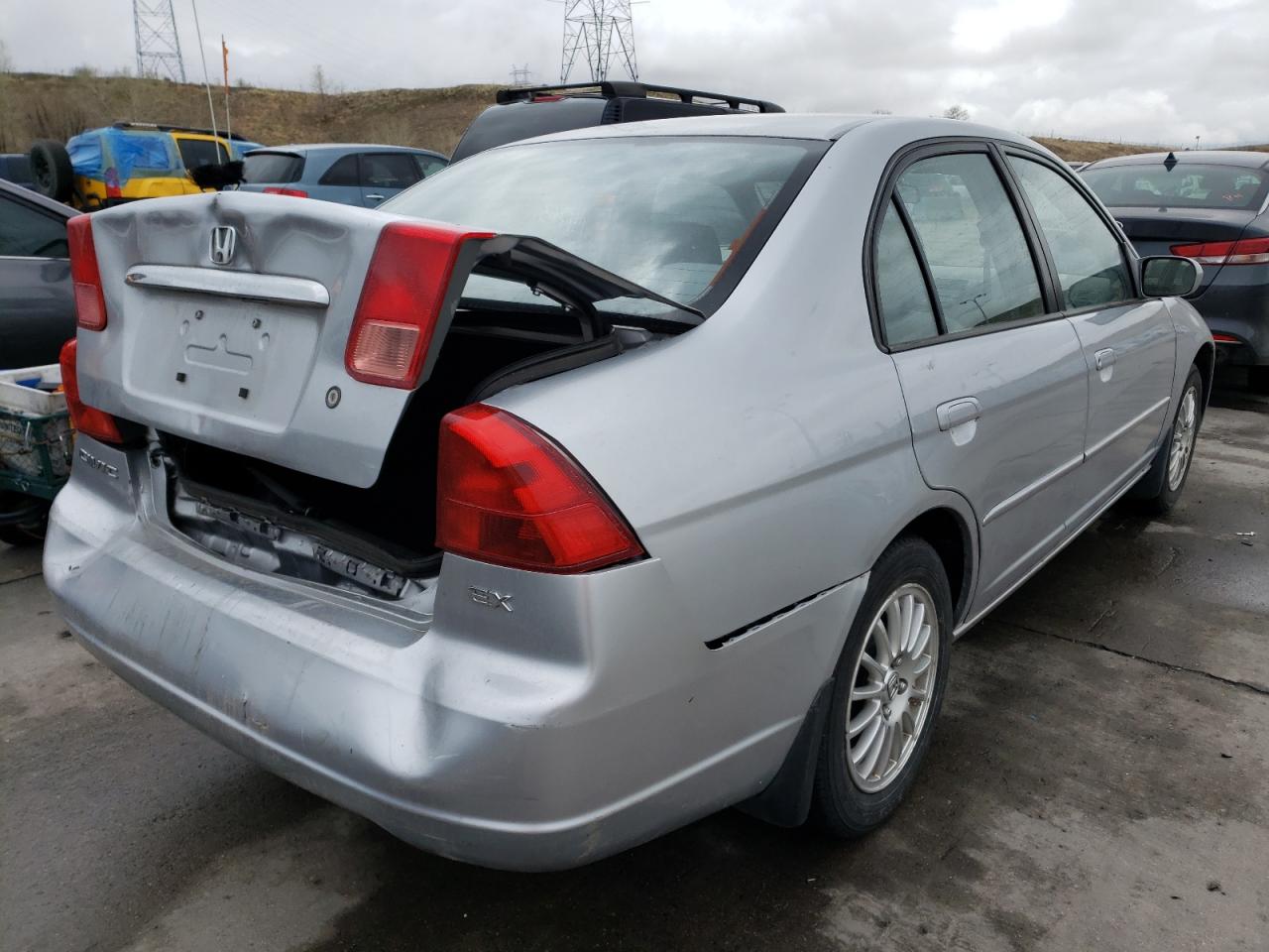Photo 4 from auction – 2002 HONDA CIVIC with VIN JHMES26722S004055