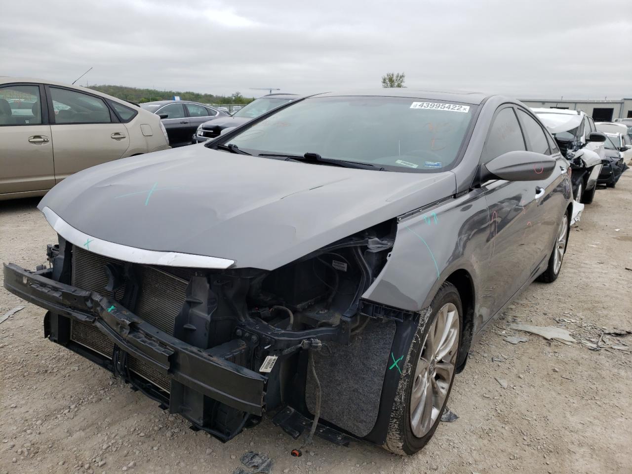 Photo 2 from auction – 2013 HYUNDAI SONATA SE with VIN 5NPEC4AC8DH656730