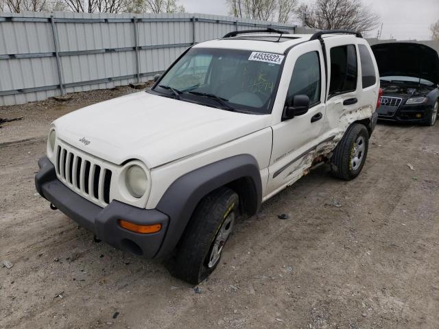 Photo 2 from auction – 2003 JEEP LIBERTY SP with VIN 1J4GL48K03W556694