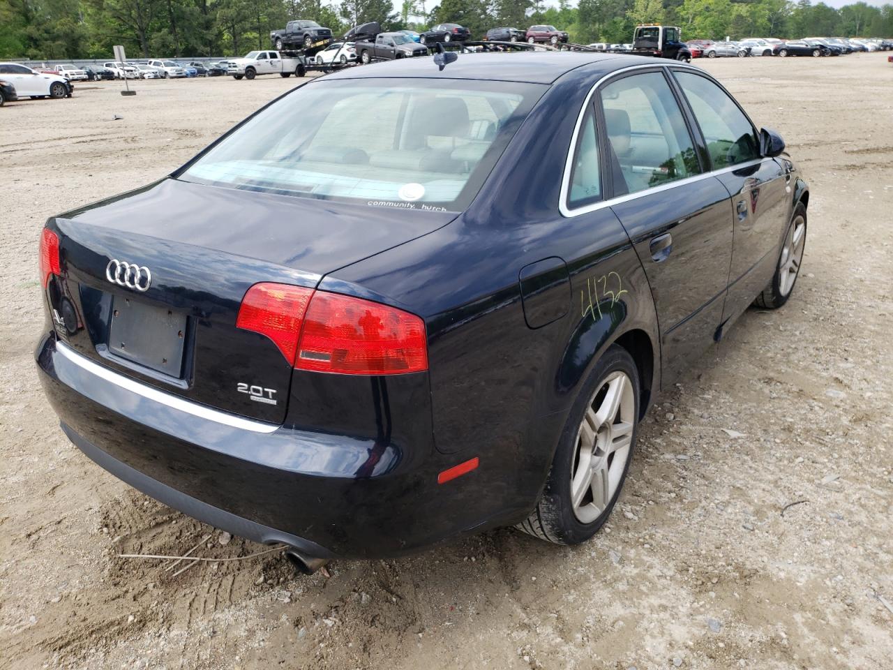 Photo 4 from auction – 2007 AUDI A4 with VIN WAUDF78E47A038468