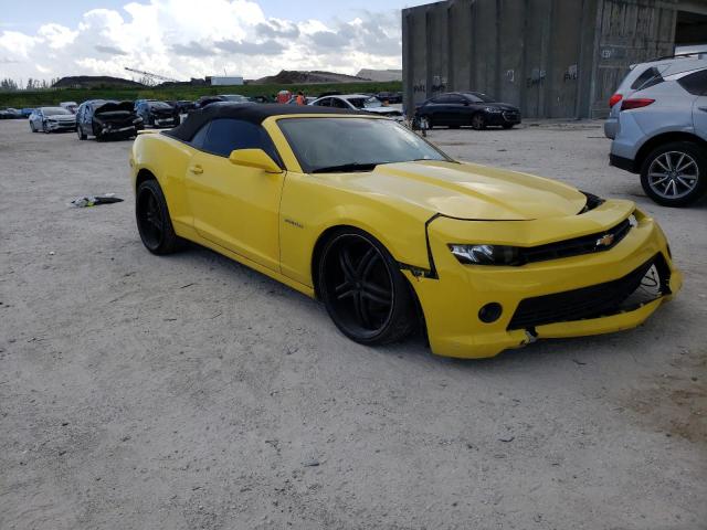 CHEVROLET CAMARO LT 2015 with VIN 2G1FD3D34F9221841 - Photo from auction