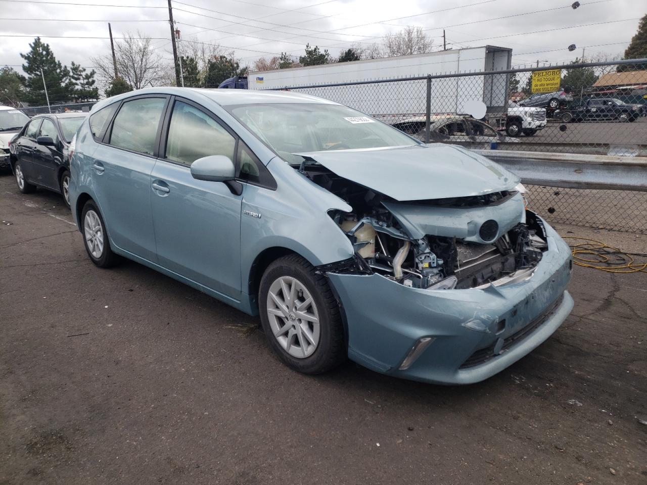 TOYOTA PRIUS V 2014 with VIN JTDZN3EU5EJ007629 - Photo from auction