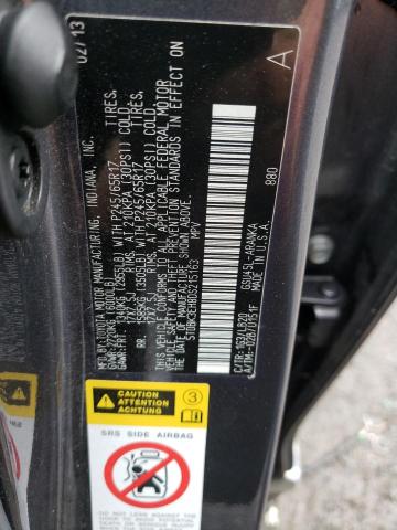 Photo 10 from auction – 2013 TOYOTA HIGHLANDER with VIN 5TDBK3EH8DS215163