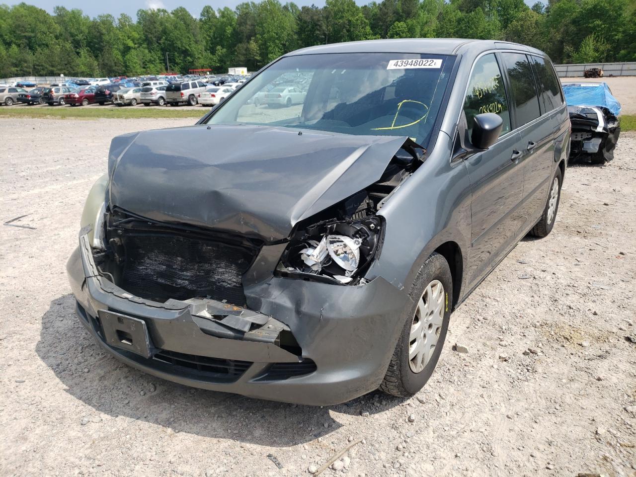 Photo 2 from auction – 2007 HONDA ODYSSEY LX with VIN 5FNRL38207B090980