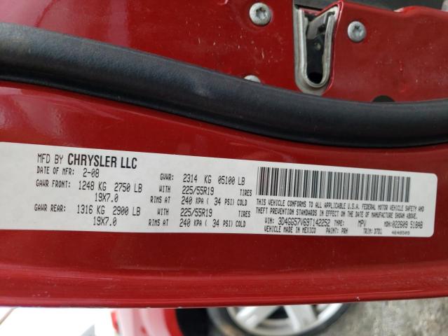 Photo 10 from auction – 2009 DODGE JOURNEY SX with VIN 3D4GG57V69T142252