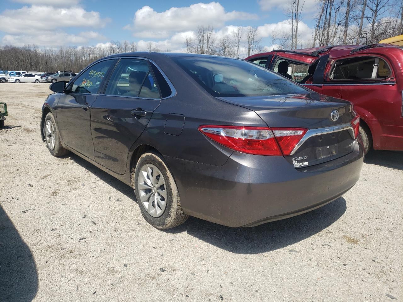 Photo 3 from auction – 2016 TOYOTA CAMRY LE with VIN 4T4BF1FK4GR577298