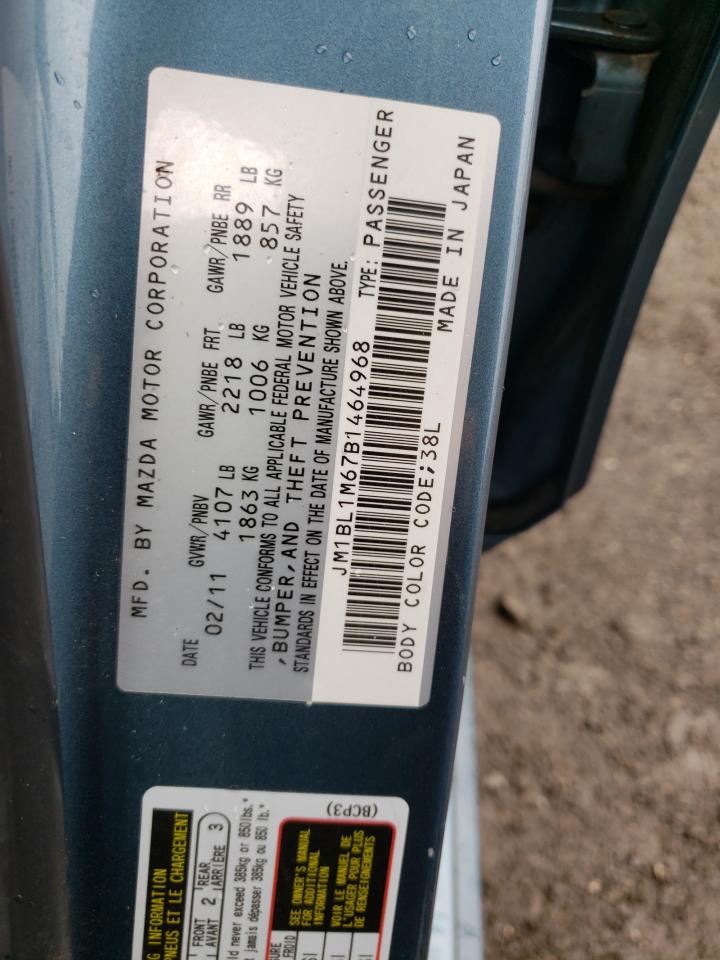 صورة رقم 10 من المزاد - 2011 MAZDA 3 S مع VIN JM1BL1M67B1464968