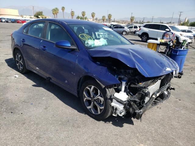 KIA FORTE FE 2021 with VIN 3KPF24AD3ME341533 - Photo from auction