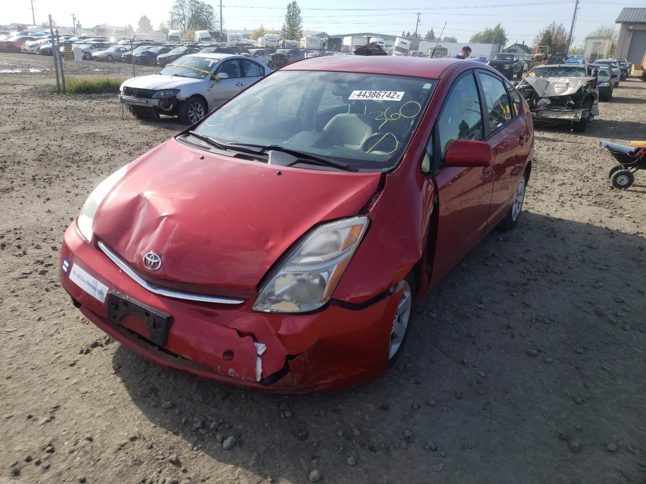 Photo 2 from auction – 2008 TOYOTA PRIUS with VIN JTDKB20UX87711371