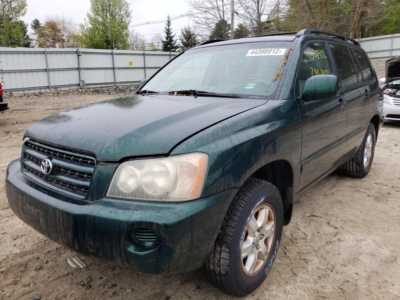 Photo 2 from auction – 2003 TOYOTA HIGHLANDER with VIN JTEHF21A230101755