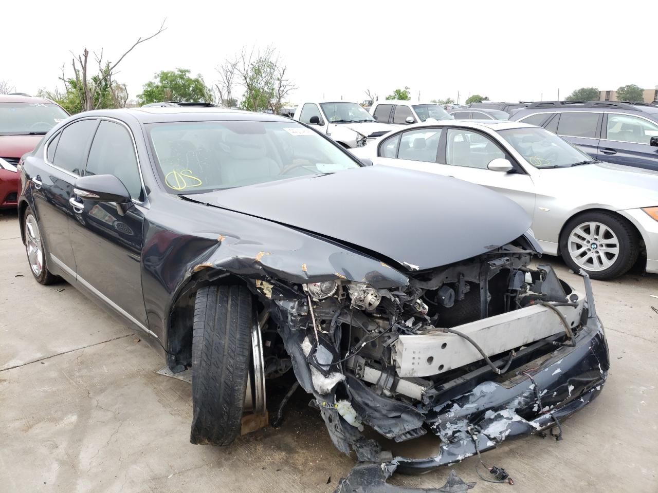 LEXUS LS 460 2010 with VIN JTHBL5EFXA5091789 - Photo from auction