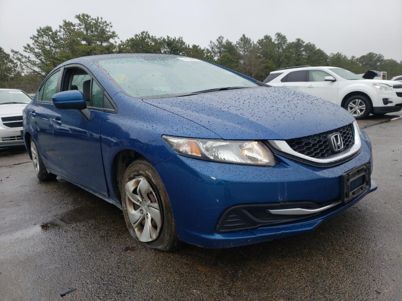 HONDA CIVIC LX 2014 with VIN 19XFB2F55EE222616 - Photo from auction