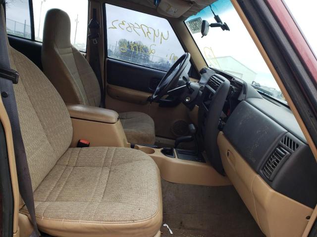 Photo 9 from auction – 2001 JEEP CHEROKEE S with VIN 1J4FF48S01L628639