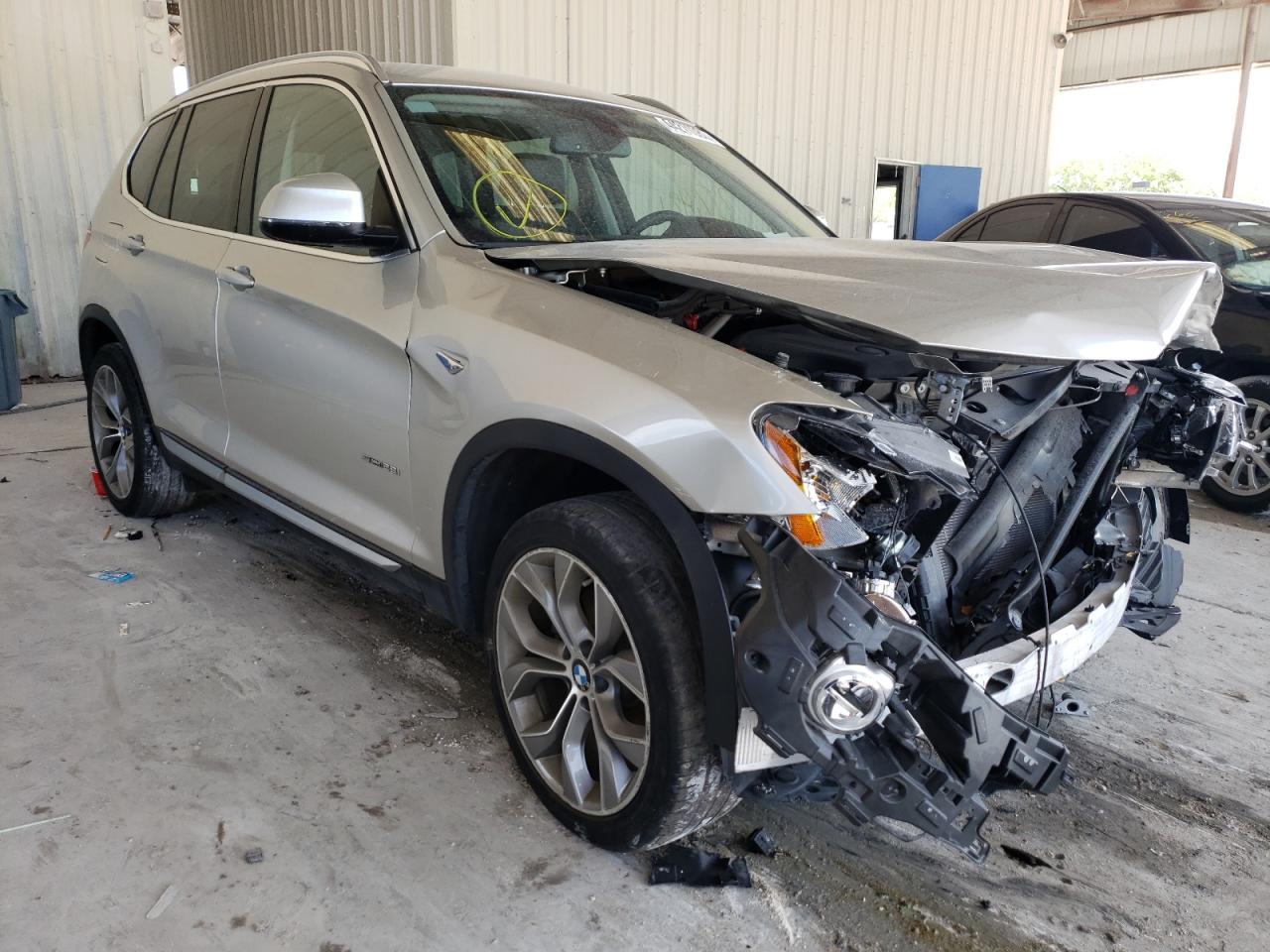 BMW X3 SDRIVE2 2017 with VIN 5UXWZ7C39H0V93253 - Photo from auction