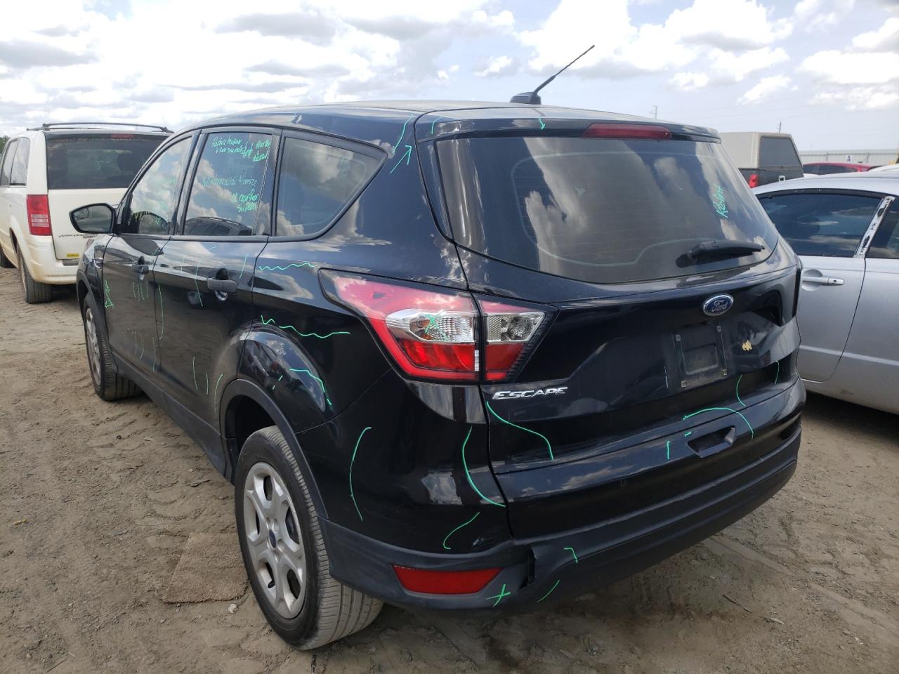 Photo 3 from auction – 2018 FORD ESCAPE S with VIN 1FMCU0F75JUB97078