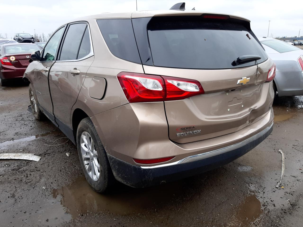 Photo 3 from auction – 2018 CHEVROLET EQUINOX LT with VIN 3GNAXJEV5JL390082