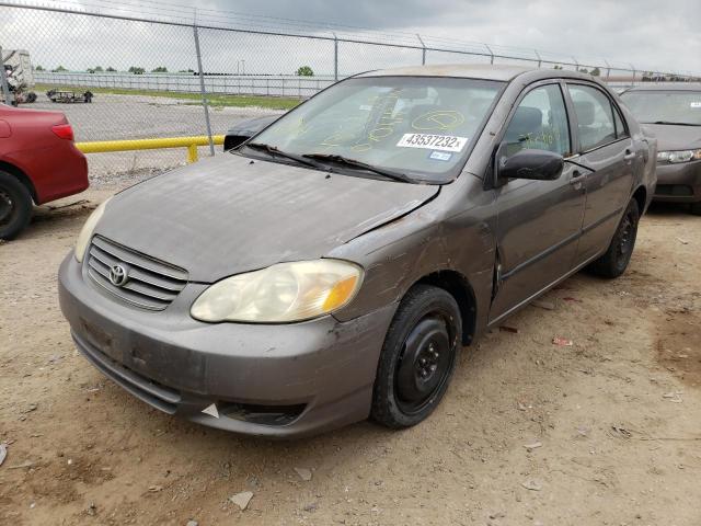 Photo 2 from auction – 2003 TOYOTA COROLLA CE with VIN 1NXBR32E43Z070618