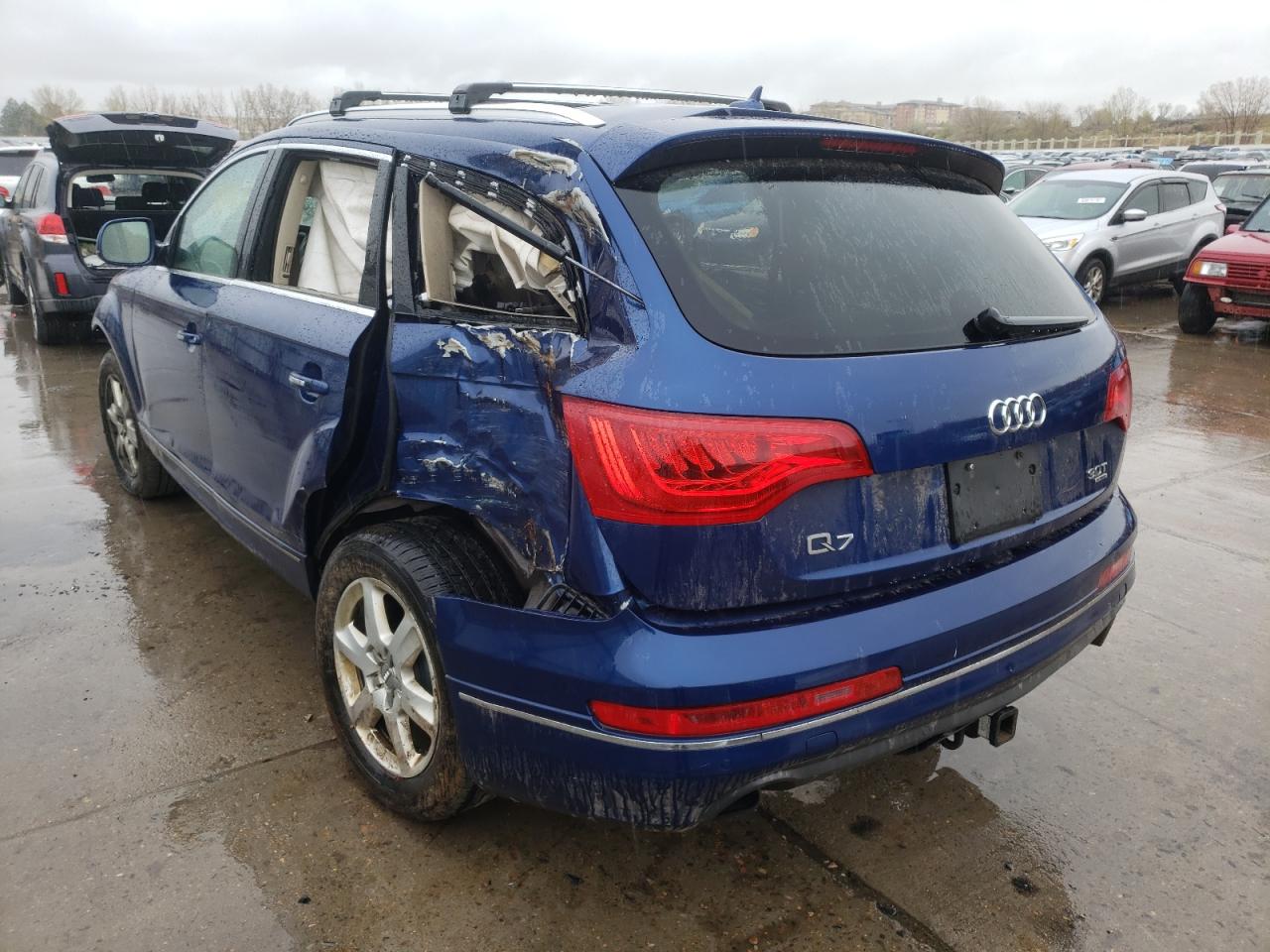 Photo 3 from auction – 2015 AUDI Q7 PREMIUM with VIN WA1LGBFE8FD025702