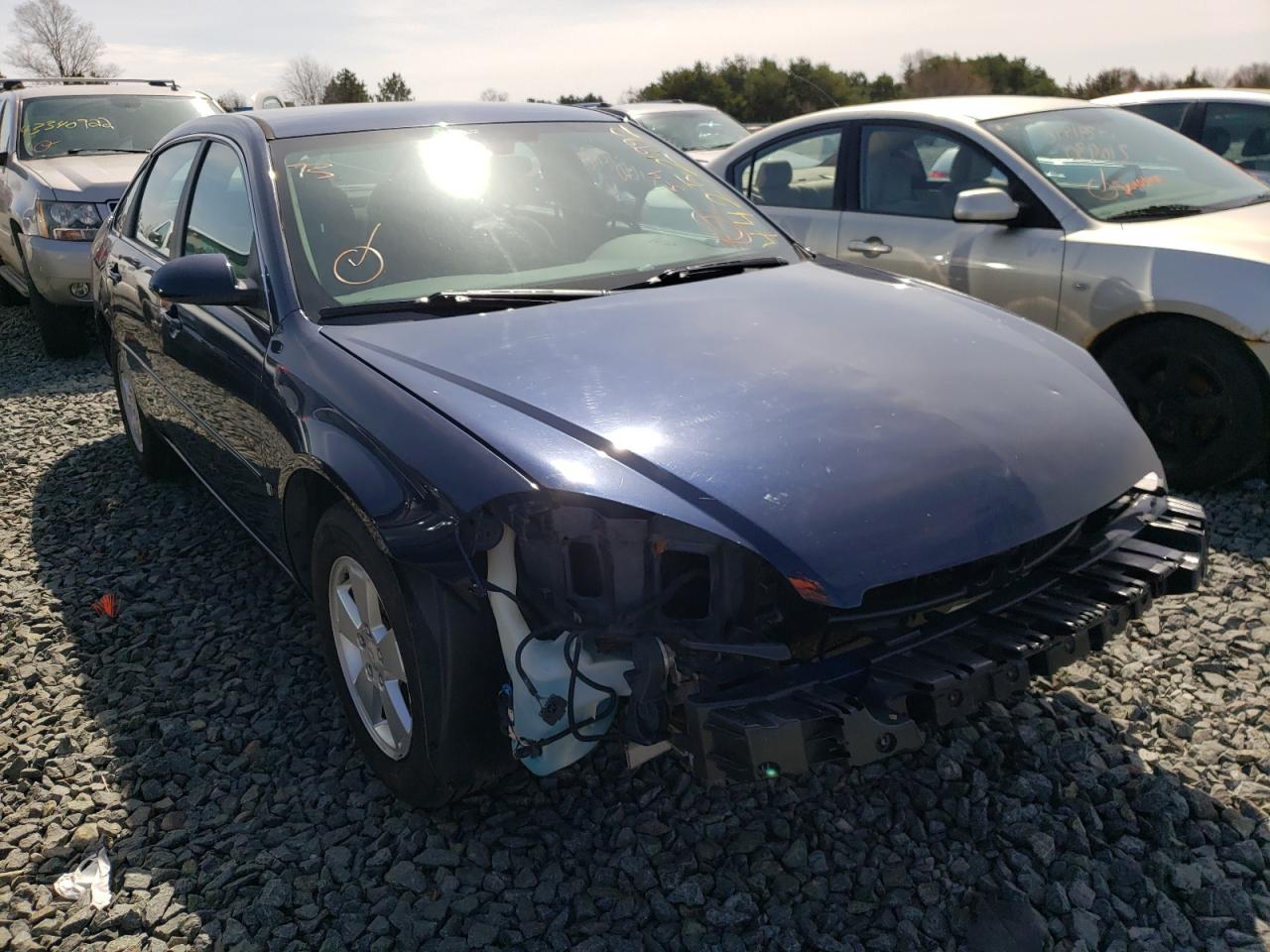CHEVROLET IMPALA LS 2008 with VIN 2G1WB58K681279910 - Photo from auction