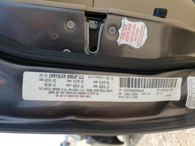 Photo 10 from auction – 2013 CHRYSLER 300 with VIN 2C3CCAAGXDH588193