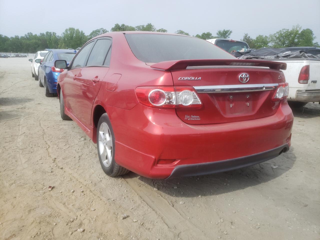 Photo 3 from auction – 2013 TOYOTA COROLLA BA with VIN 5YFBU4EE7DP178072