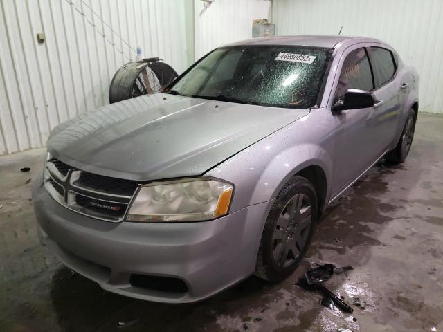 Photo 2 from auction – 2014 DODGE AVENGER SE with VIN 1C3CDZAB8EN143878