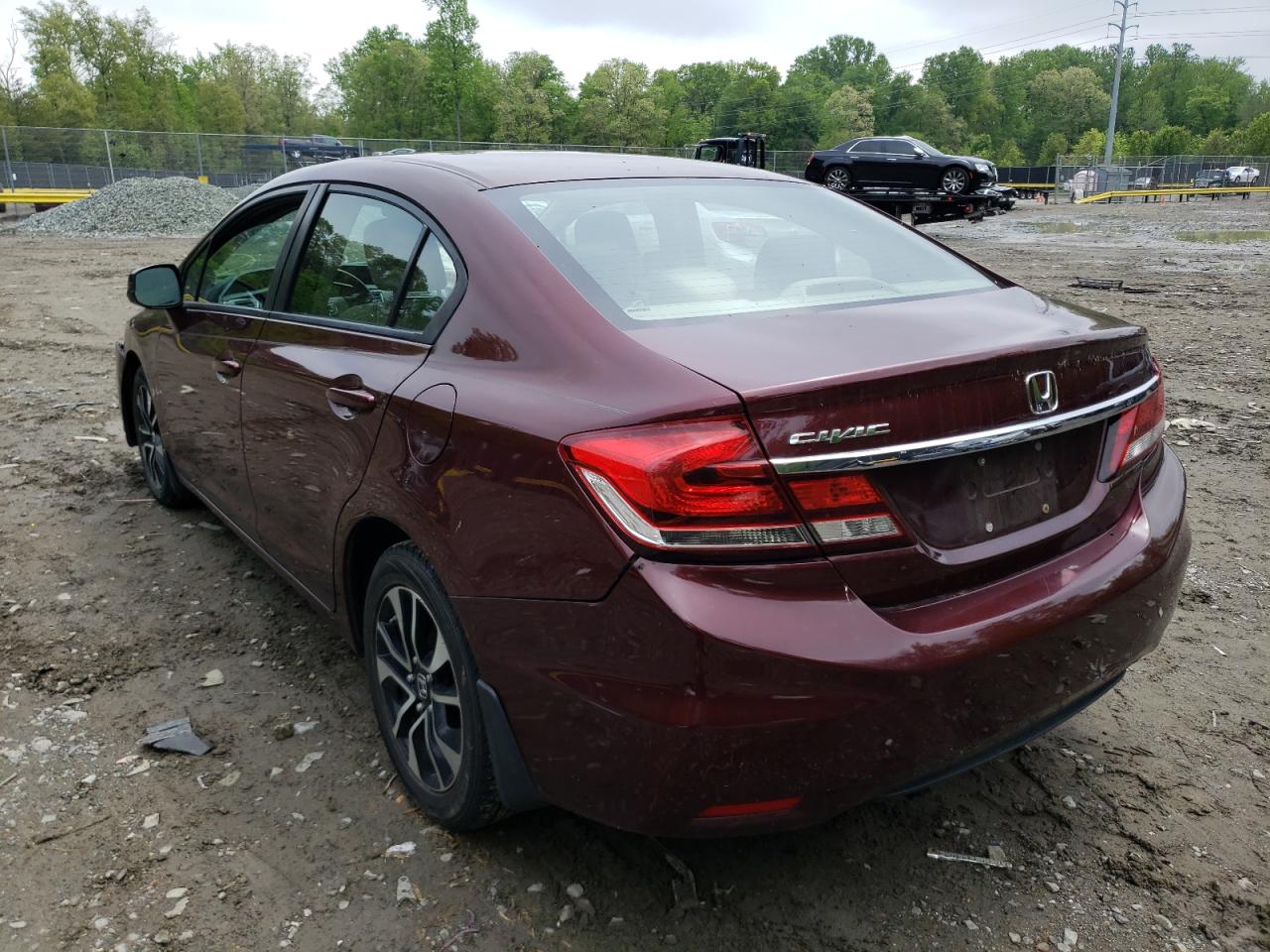 Photo 3 from auction – 2013 HONDA CIVIC EX with VIN 19XFB2F85DE010789