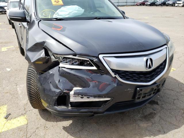 Photo 9 from auction – 2016 ACURA MDX with VIN 5FRYD3H23GB003872