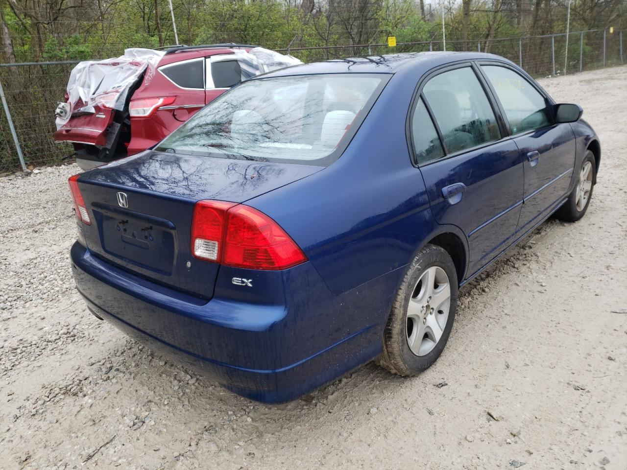 Photo 4 from auction – 2005 HONDA CIVIC EX with VIN 1HGES26795L004359