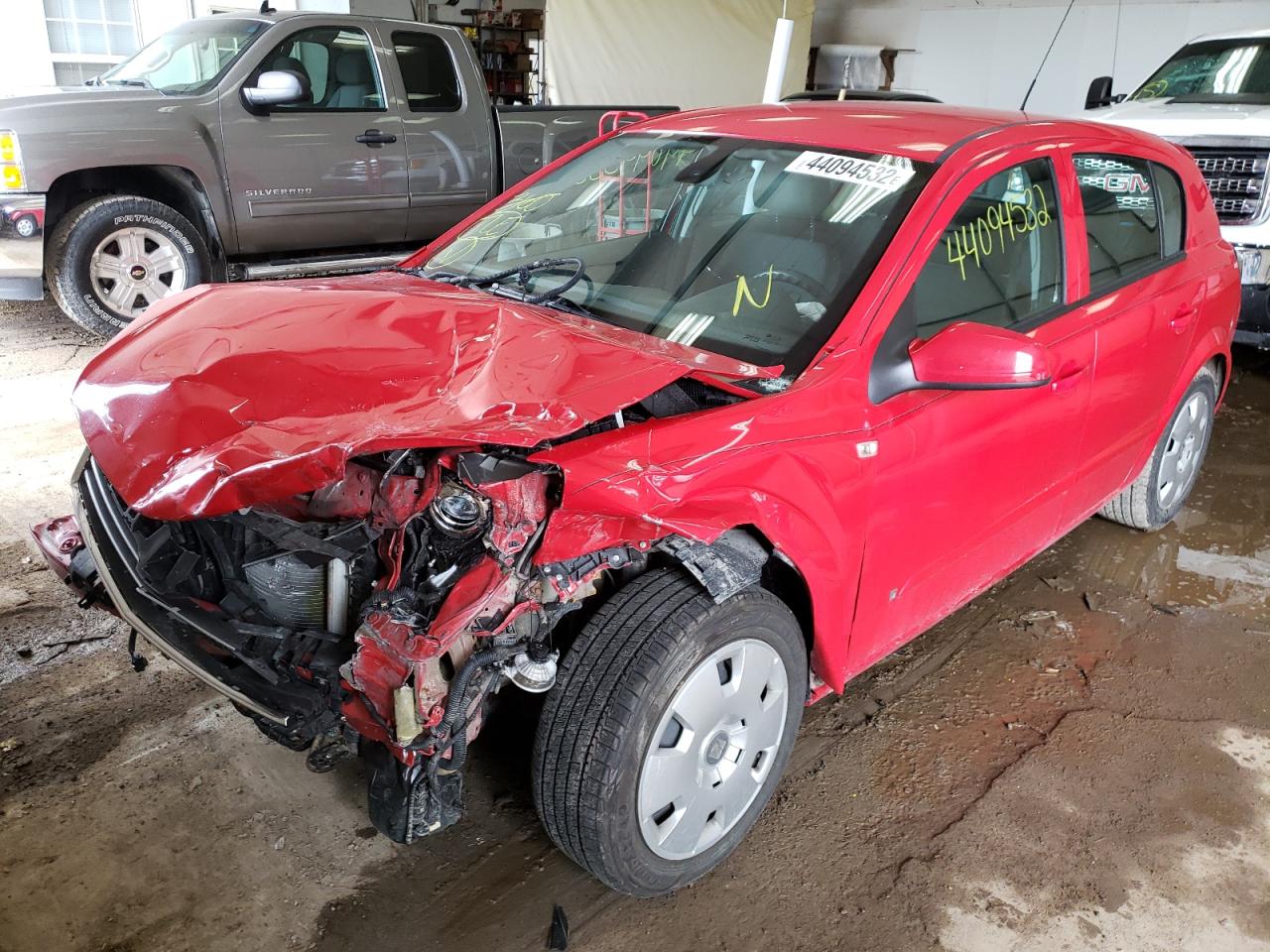 Photo 2 from auction – 2008 SATURN ASTRA XE with VIN W08AR671X85065294