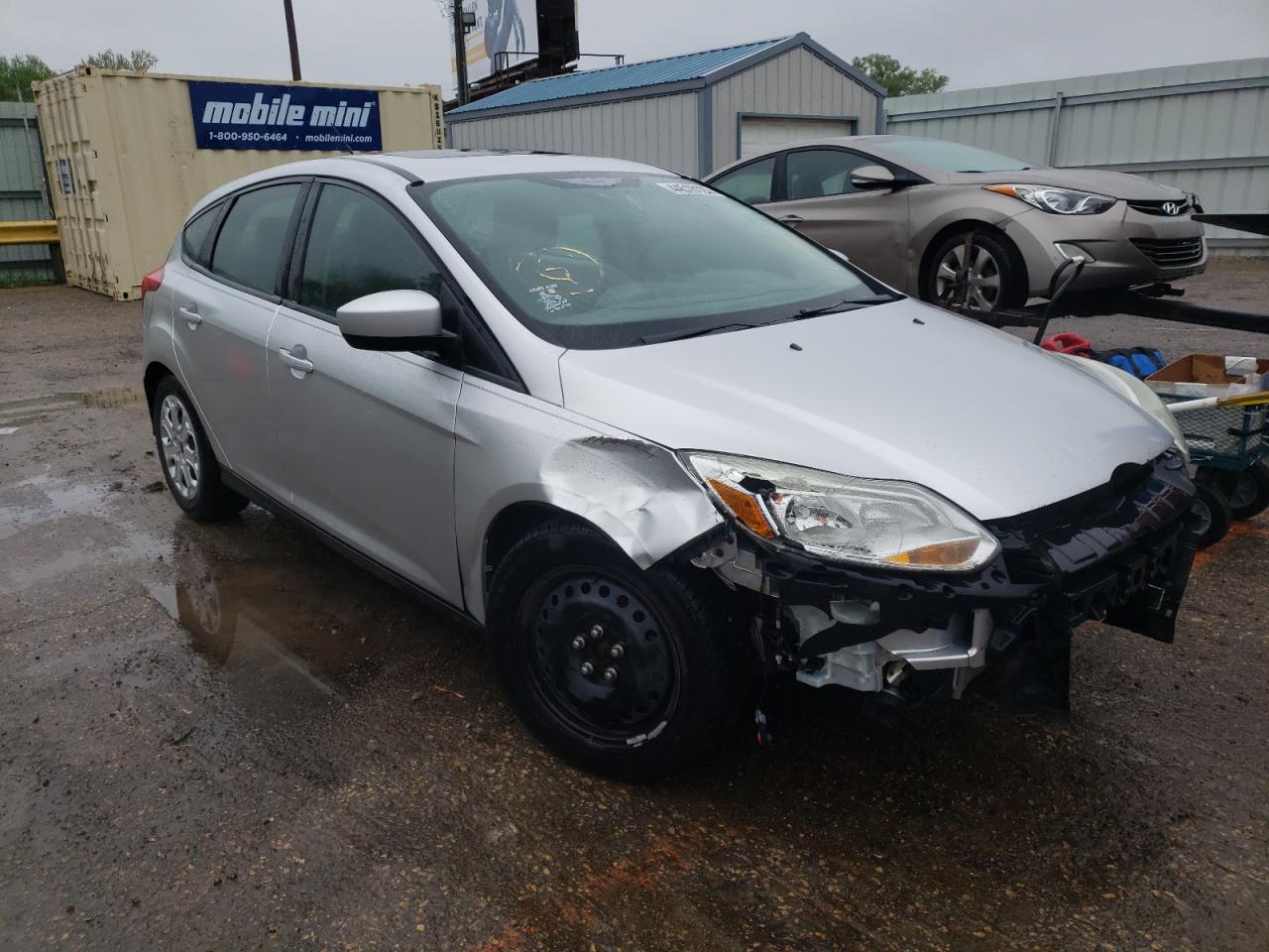 FORD FOCUS SE 2012 with VIN 1FAHP3K26CL189390 - Photo from auction