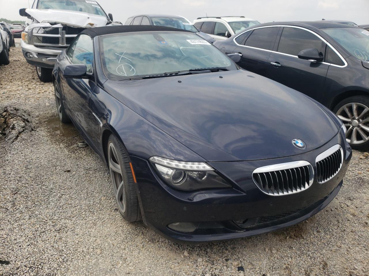 BMW 650 I 2008 with VIN WBAEB53568CX63958 - Photo from auction