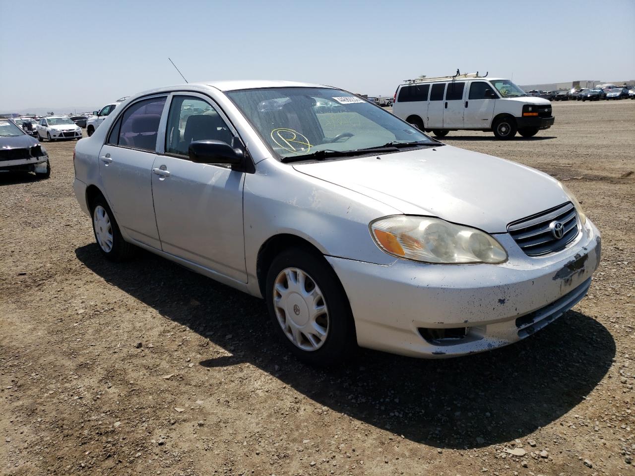 TOYOTA COROLLA CE 2004 with VIN 1NXBR32E44Z249727 - Photo from auction