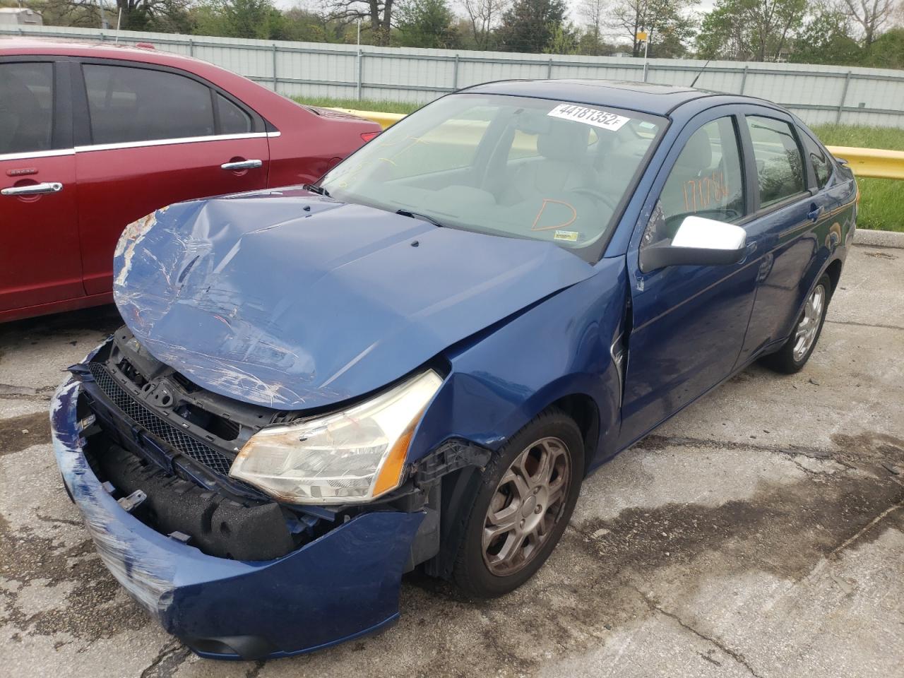 Photo 2 from auction – 2008 FORD FOCUS SE with VIN 1FAHP35N88W278552