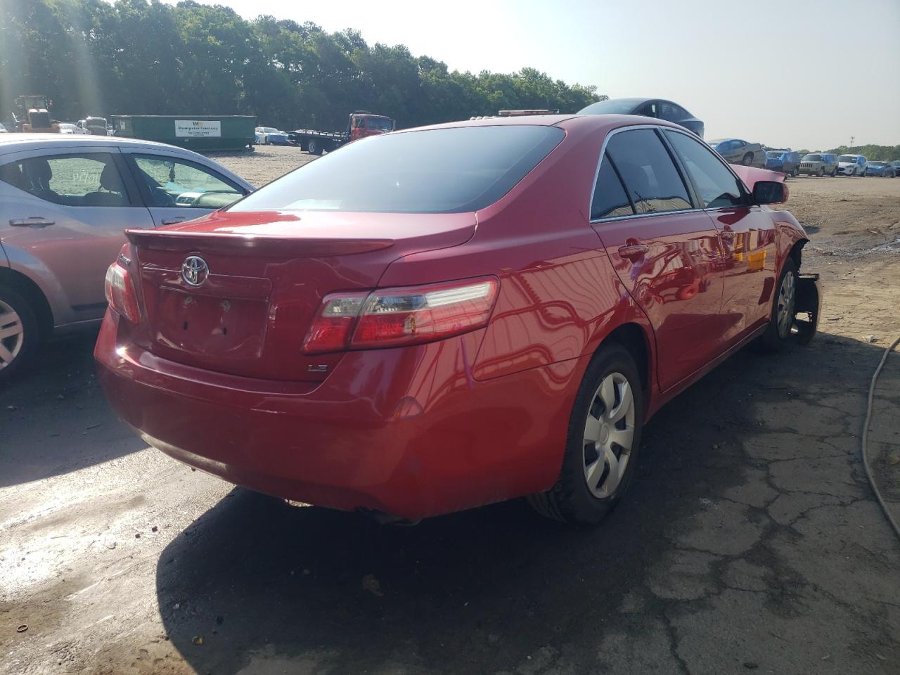 Photo 4 from auction – 2007 TOYOTA CAMRY CE with VIN 4T1BE46K77U090630