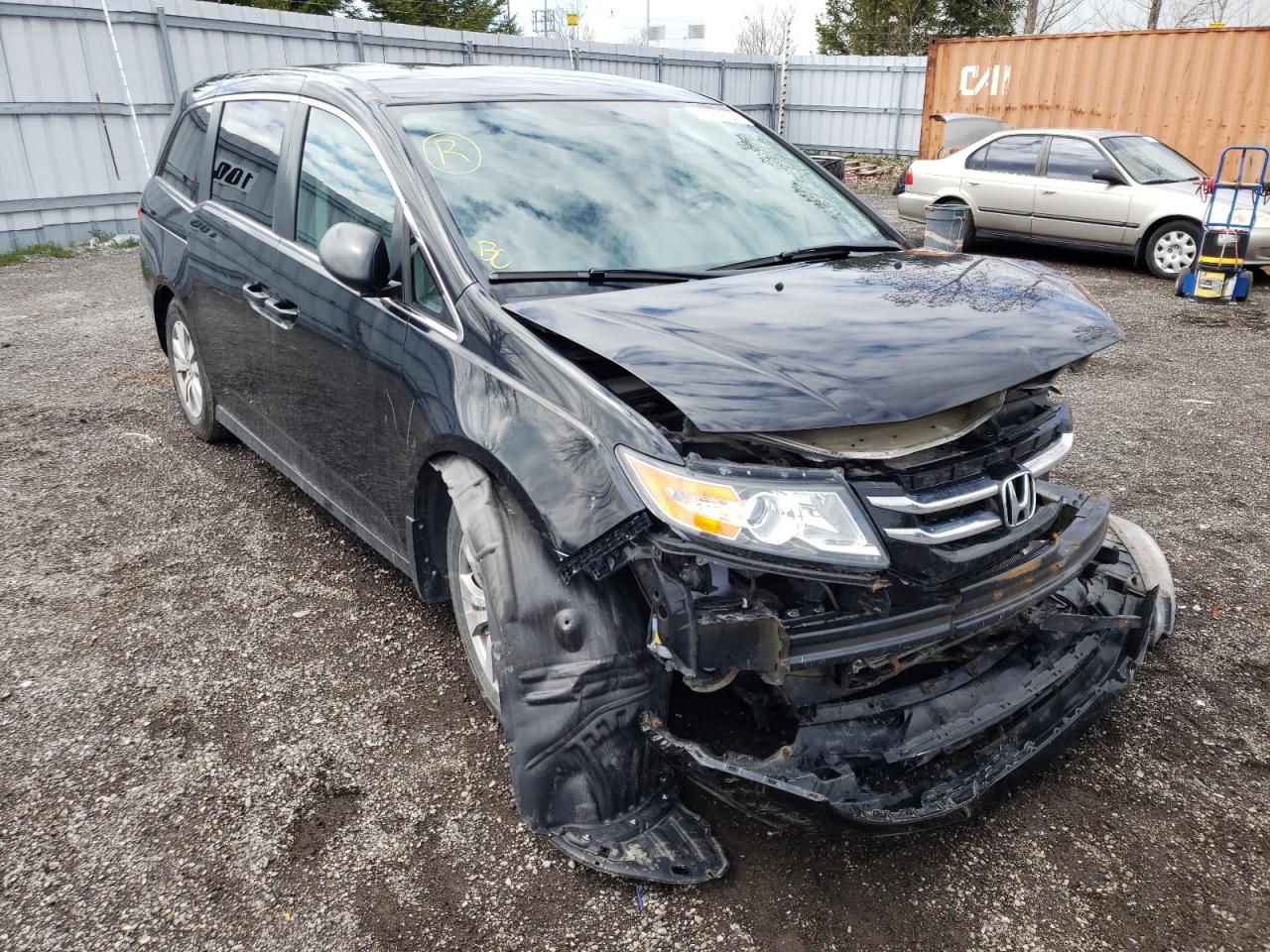 Photo 1 from auction – 2014 HONDA ODYSSEY SE with VIN 5FNRL5H32EB508246