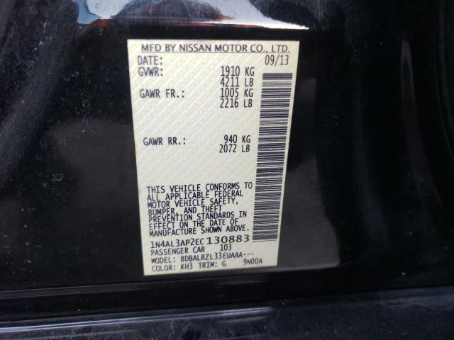 Photo 10 from auction – 2014 NISSAN ALTIMA 2.5 with VIN 1N4AL3AP2EC130883