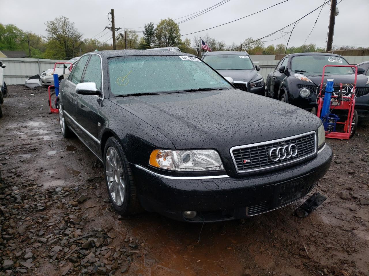 AUDI S8 2001 with VIN WAUGU54D11N009594 - Photo from auction