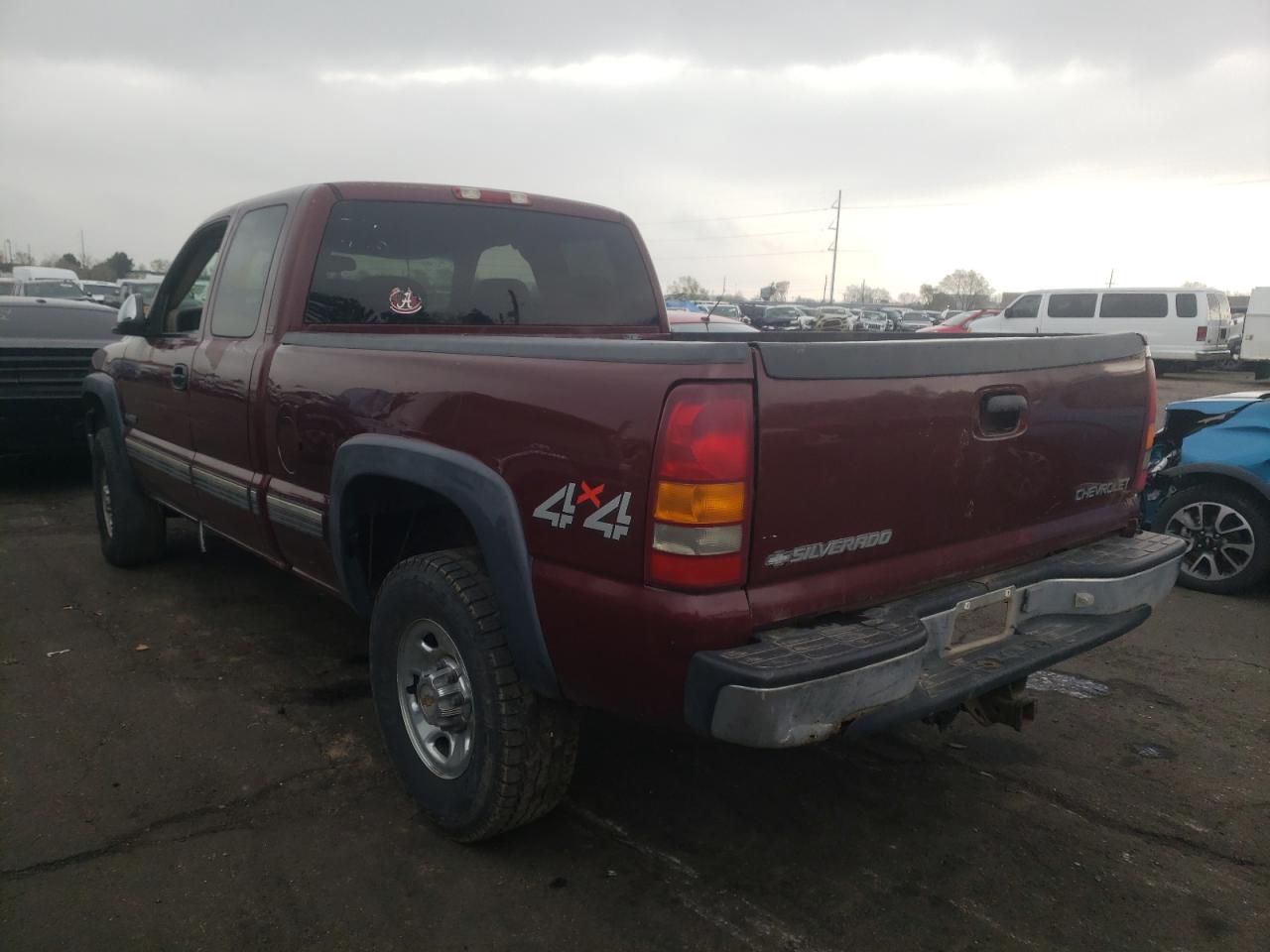 Photo 3 from auction – 2002 CHEVROLET SILVERADO with VIN 1GCGK29U32Z102417