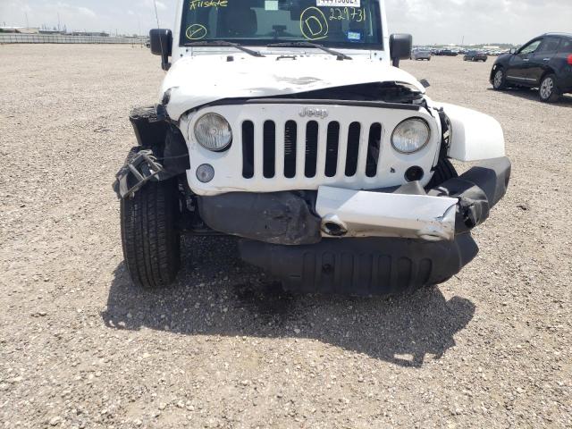 Photo 9 from auction – 2014 JEEP WRANGLER U with VIN 1C4BJWEG3EL229731