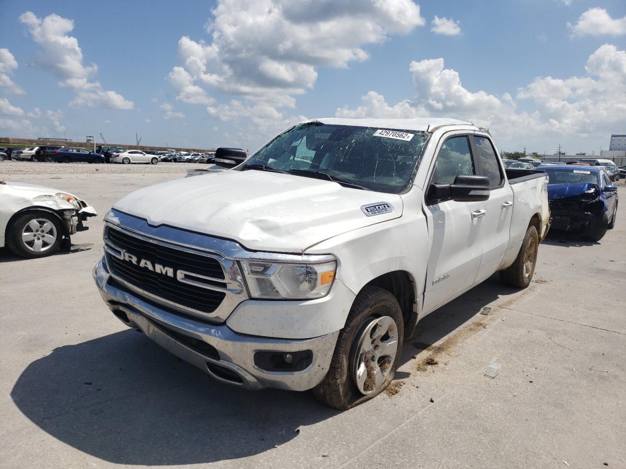 Photo 2 from auction – 2019 RAM 1500 BIG H with VIN 1C6SRFBT0KN667561