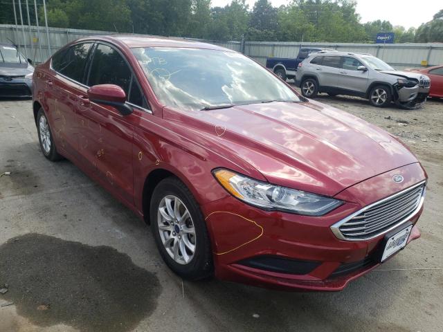 FORD FUSION 2017 with VIN 3FA6P0G77HR274080 - Photo from auction