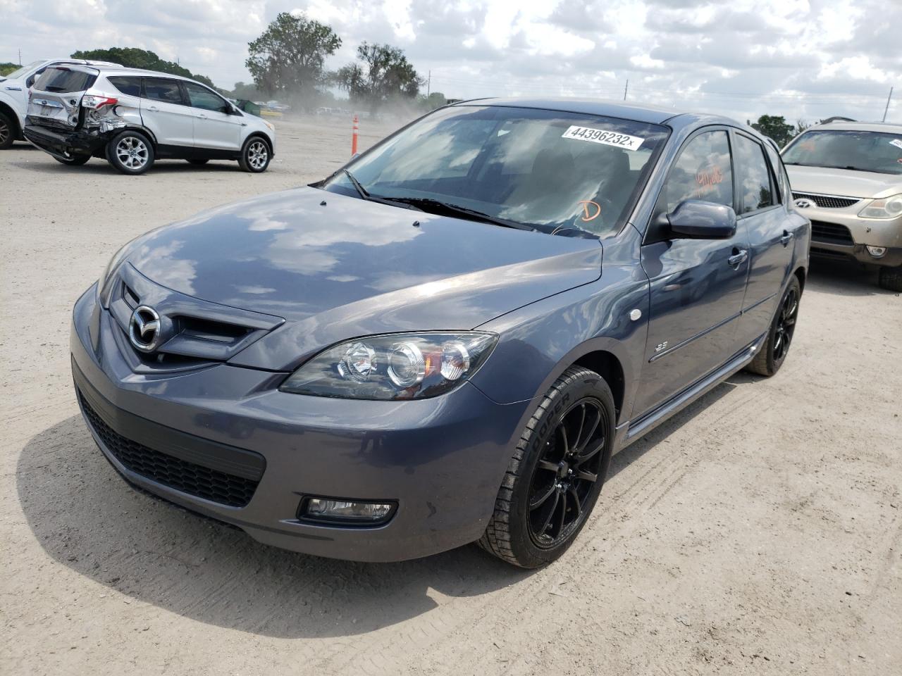 Photo 2 from auction – 2008 MAZDA 3 HATCHBAC with VIN JM1BK343581131682