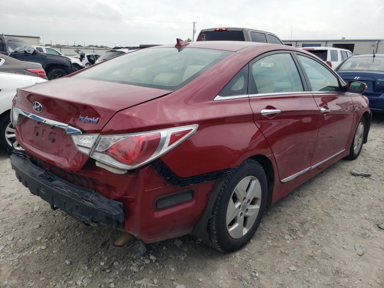 صورة رقم 4 من المزاد - 2012 HYUNDAI SONATA HYB مع VIN KMHEC4A49CA028671