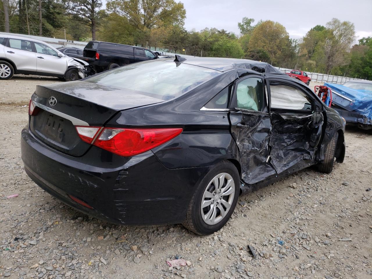 Photo 4 from auction – 2012 HYUNDAI SONATA GLS with VIN 5NPEB4AC8CH502018